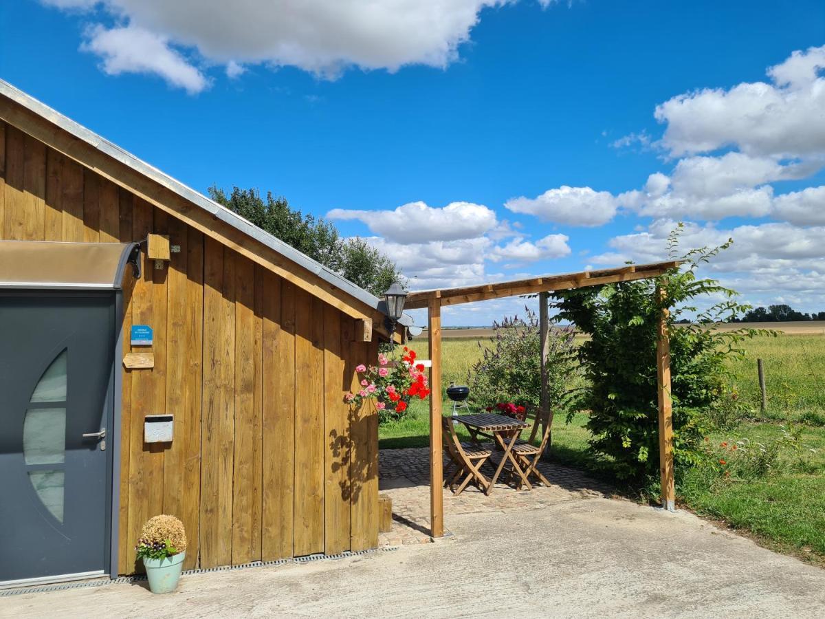 Le Chalet De La Ferme Du Tertre Villers-au-Tertre Dış mekan fotoğraf