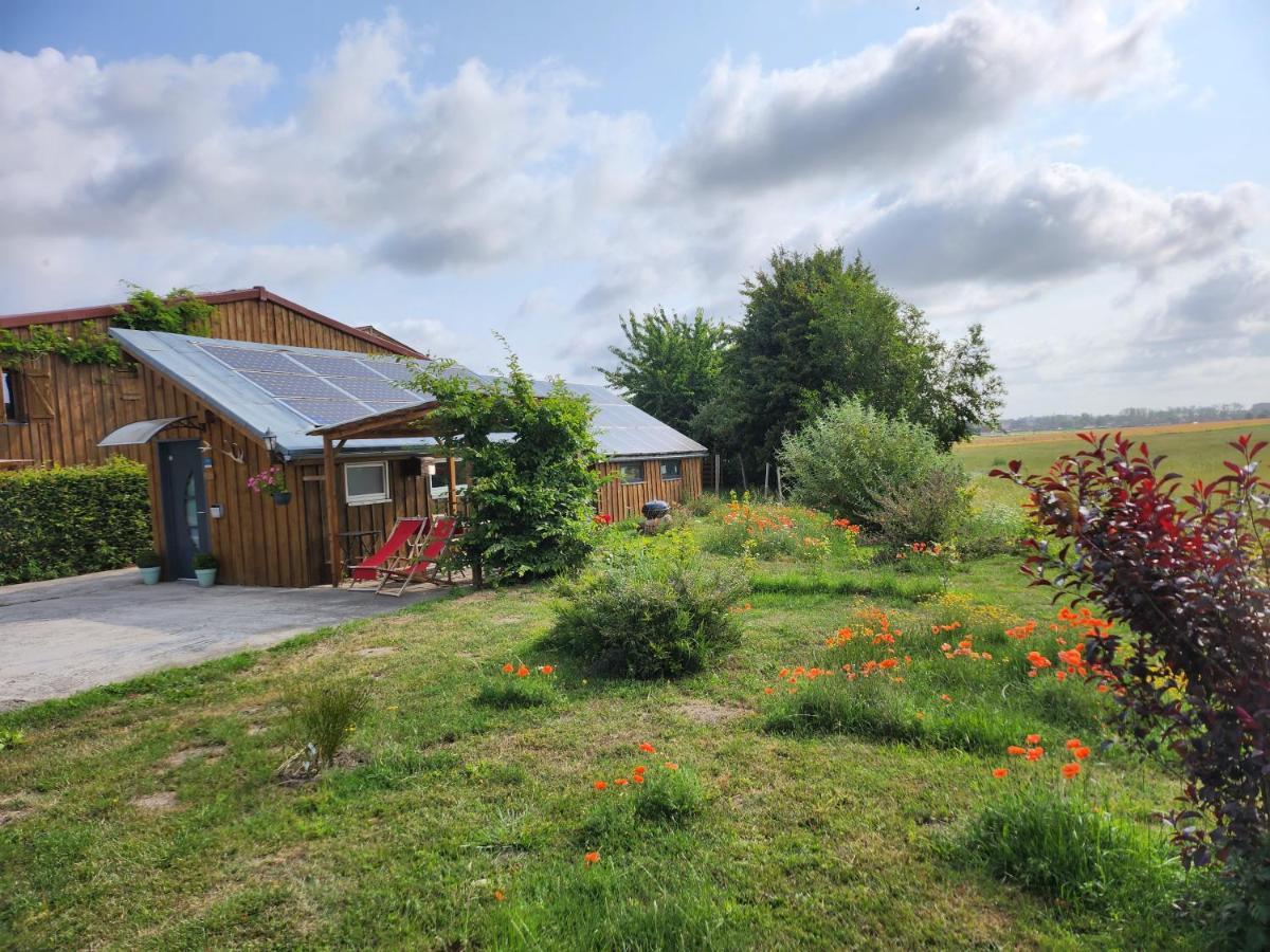 Le Chalet De La Ferme Du Tertre Villers-au-Tertre Dış mekan fotoğraf